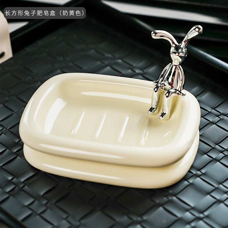 Soap Dish Adorable Soap Holder Cute Soap Rack Shower Bathroom Soap Dish Ceramic Tray