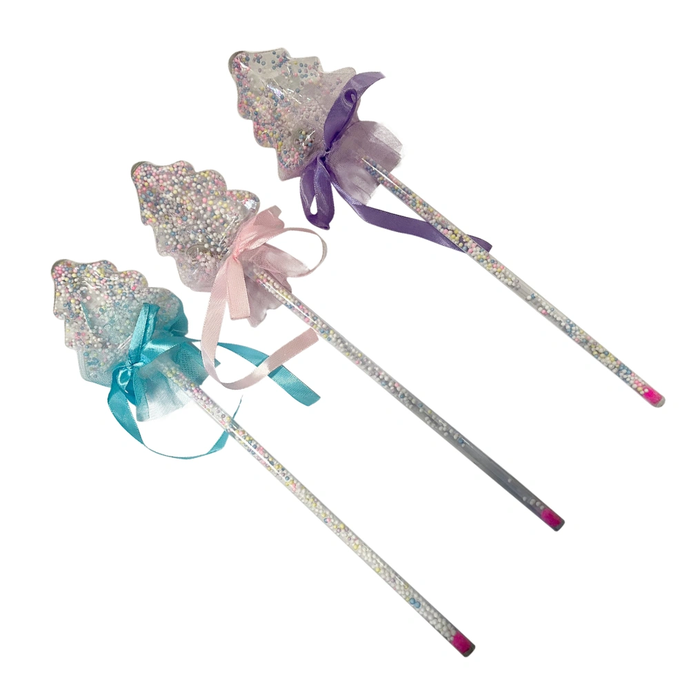 3pcs Xmas Flash Stick Christmas Glow Stick Party Supplies for Concert Cheering (Random Color)