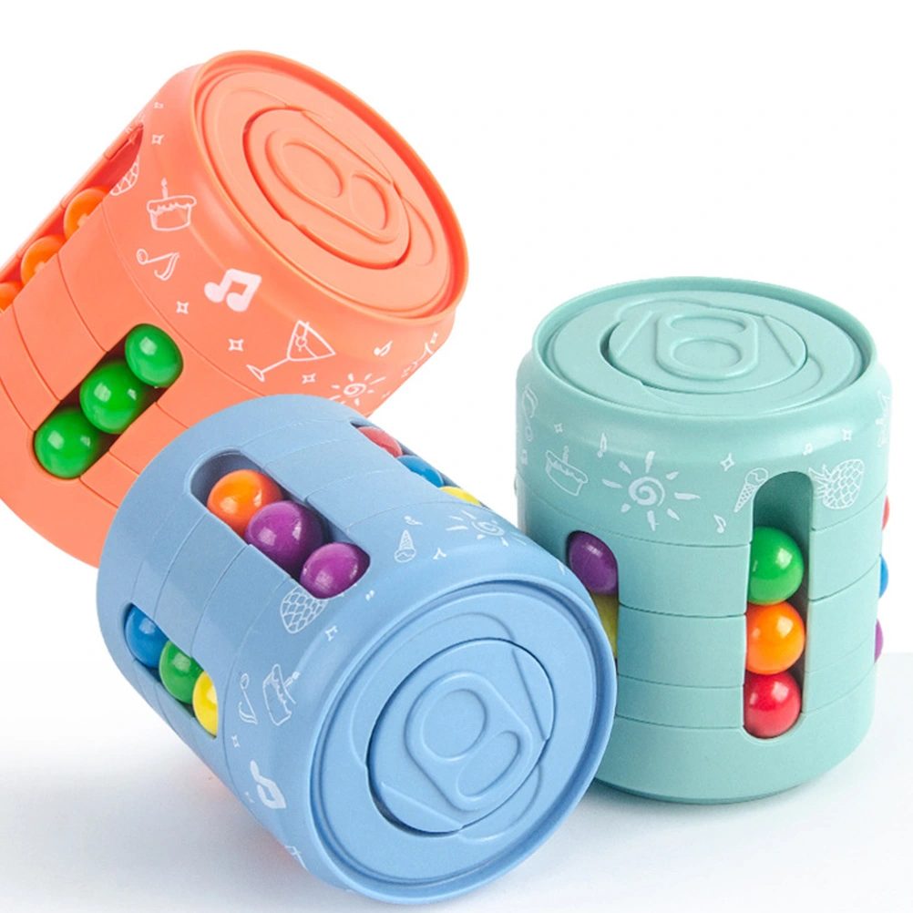 Fingertip Bean Cube Toy Puzzle Toy Interesting Early Educational Toy for Kids