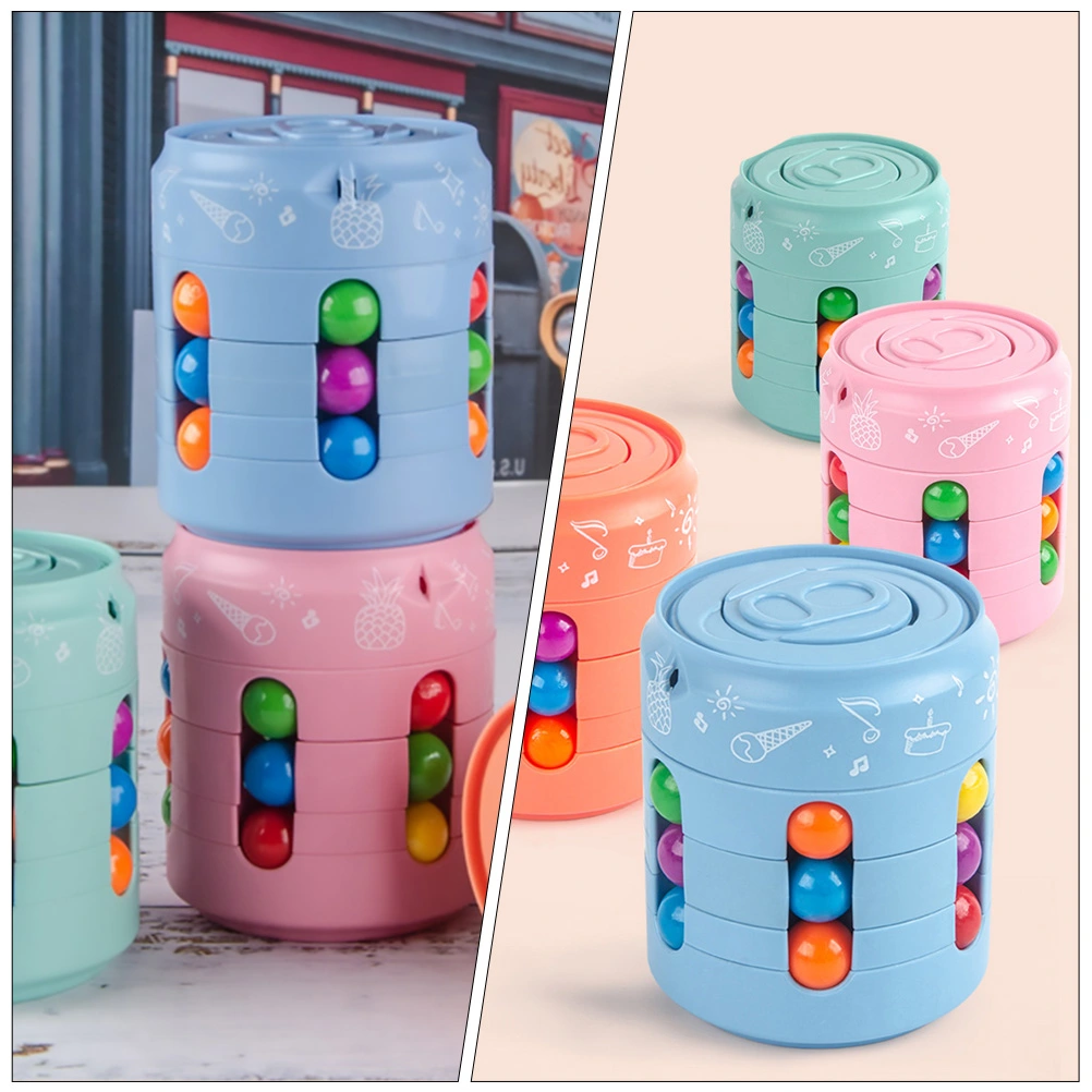 Fingertip Bean Cube Toy Puzzle Toy Interesting Early Educational Toy for Kids