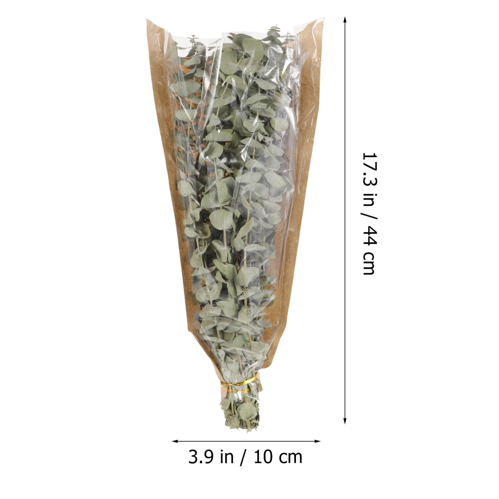 1 Bundle of Dried Shower Eucalyptus Leaf Decorative Dried Lavender Bouquet for Bathroom