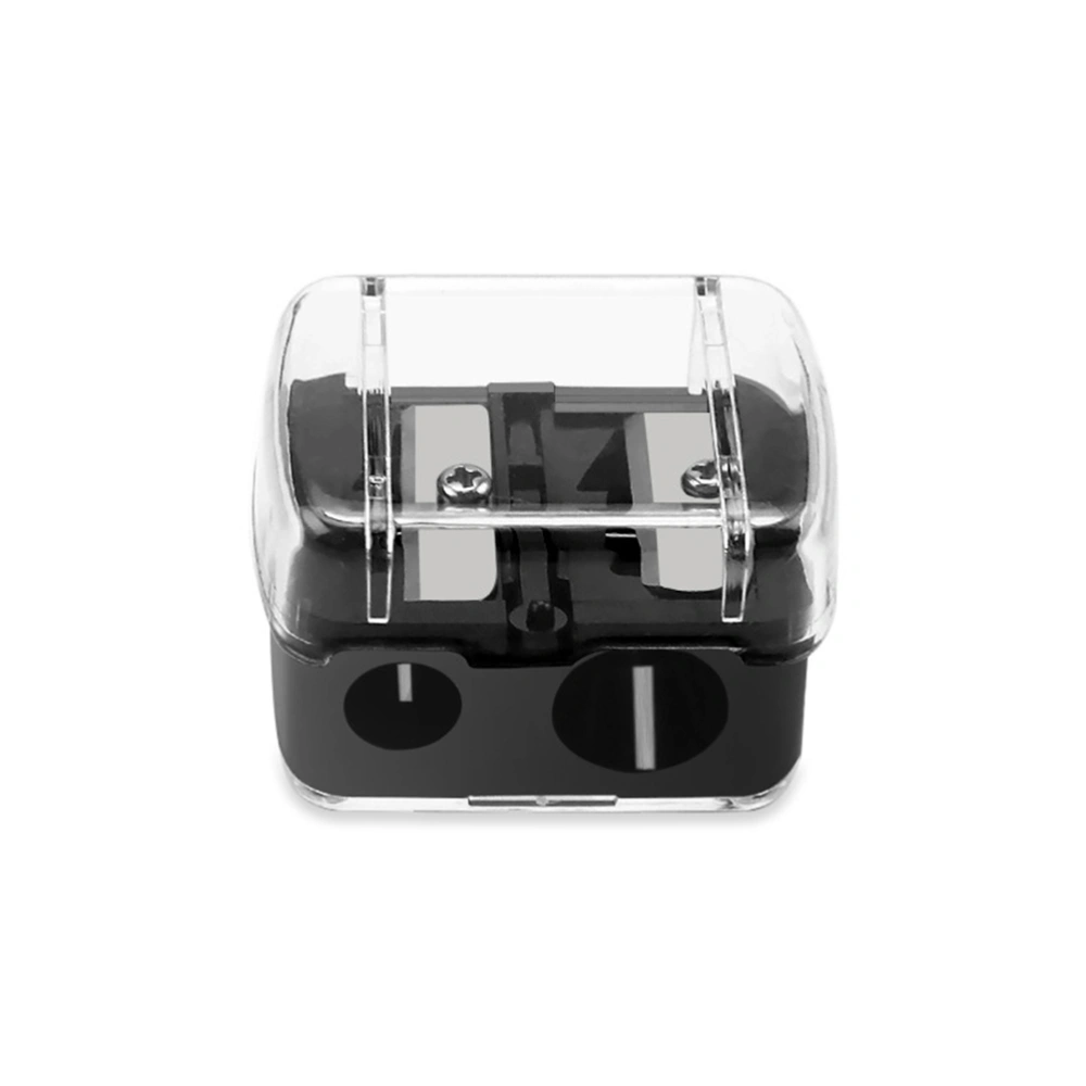 30pcs Cosmetic Pencil Sharpener Makeup Supplies Useful Cosmetic Accessories Home Gadget for Eyebrow Lip Liner Eyeliner (Black)