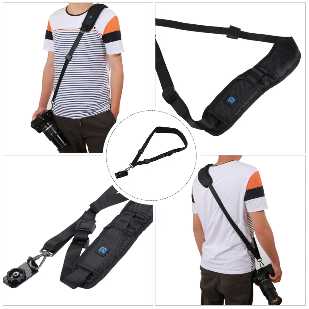 1pc Camera Single Shoulder Strap Adjustable Camera Shoulder Belts Strap