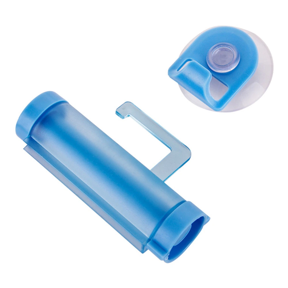 Rolling Toothpaste Squeezer with Suction Hanger for House Home (Random Color)