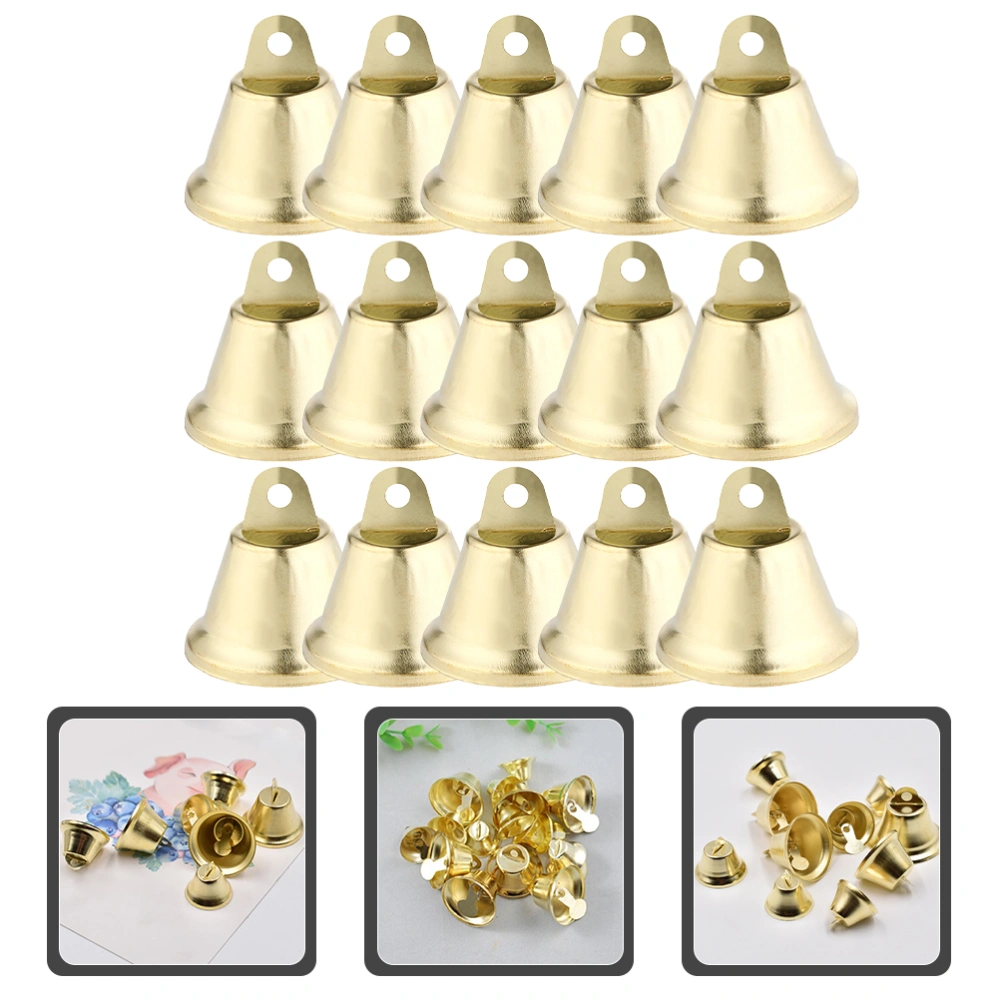 50pcs Christmas Small Bells Decorative Bells Christmas Bell Ornaments for Christmas Tree