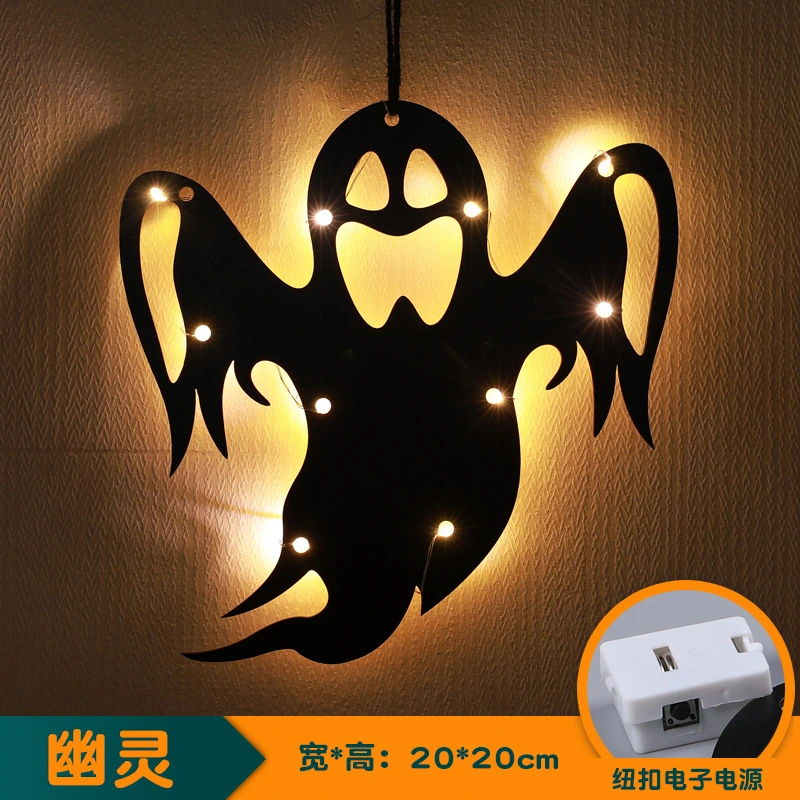 Halloween LED Decoration Acrylic Luminous Sign Decorative Sign Acrylic Wall Pendant LED Sign