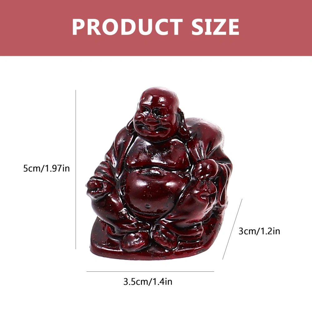 6Pcs Creative Resin Maitreya Shape Desktop Office Housewarming Office Decoration