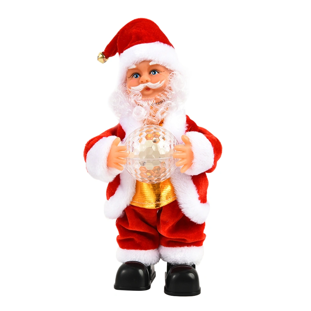 Santa Claus Doll Toys Christmas Electric Santa Claus Doll Decorations Kids Toy