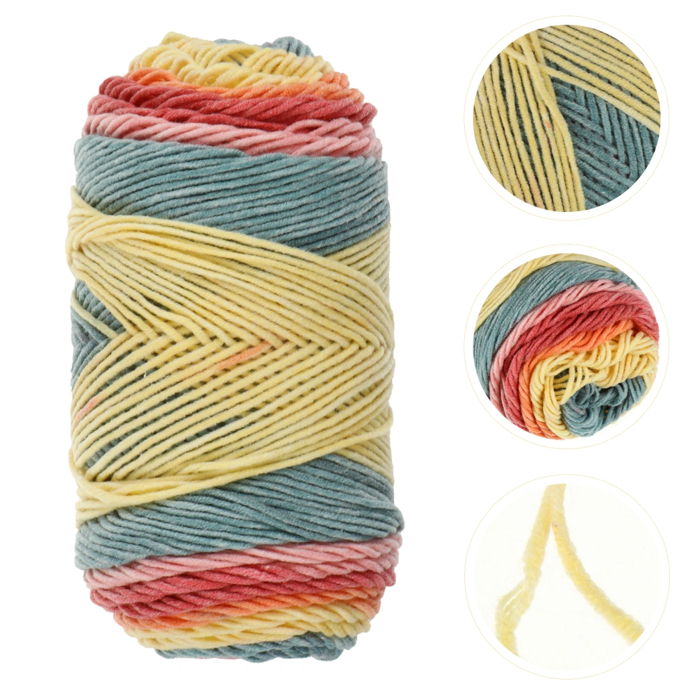 1 Roll Knitting Cord Softer Weaving String DIY Doll Pillow Braided String