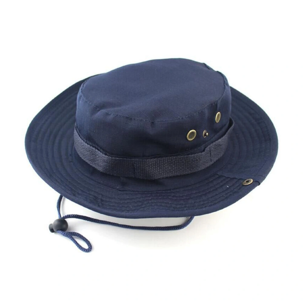 The Boonie Bucket Hat Hiking Fishing Bush for Outdoor Activites (Navy Blue)