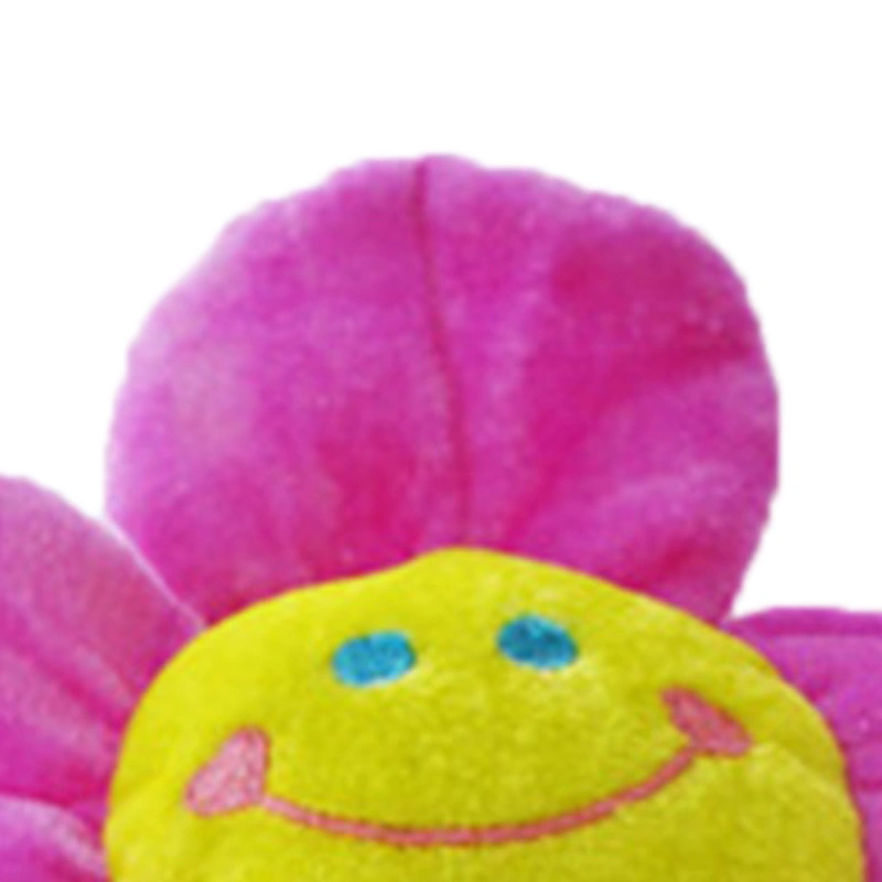 Plush Sun Flower Simulation Plush Cartoon Sunflower Plant Plush Toys for Wedding Party Purple 90cm/35.4in