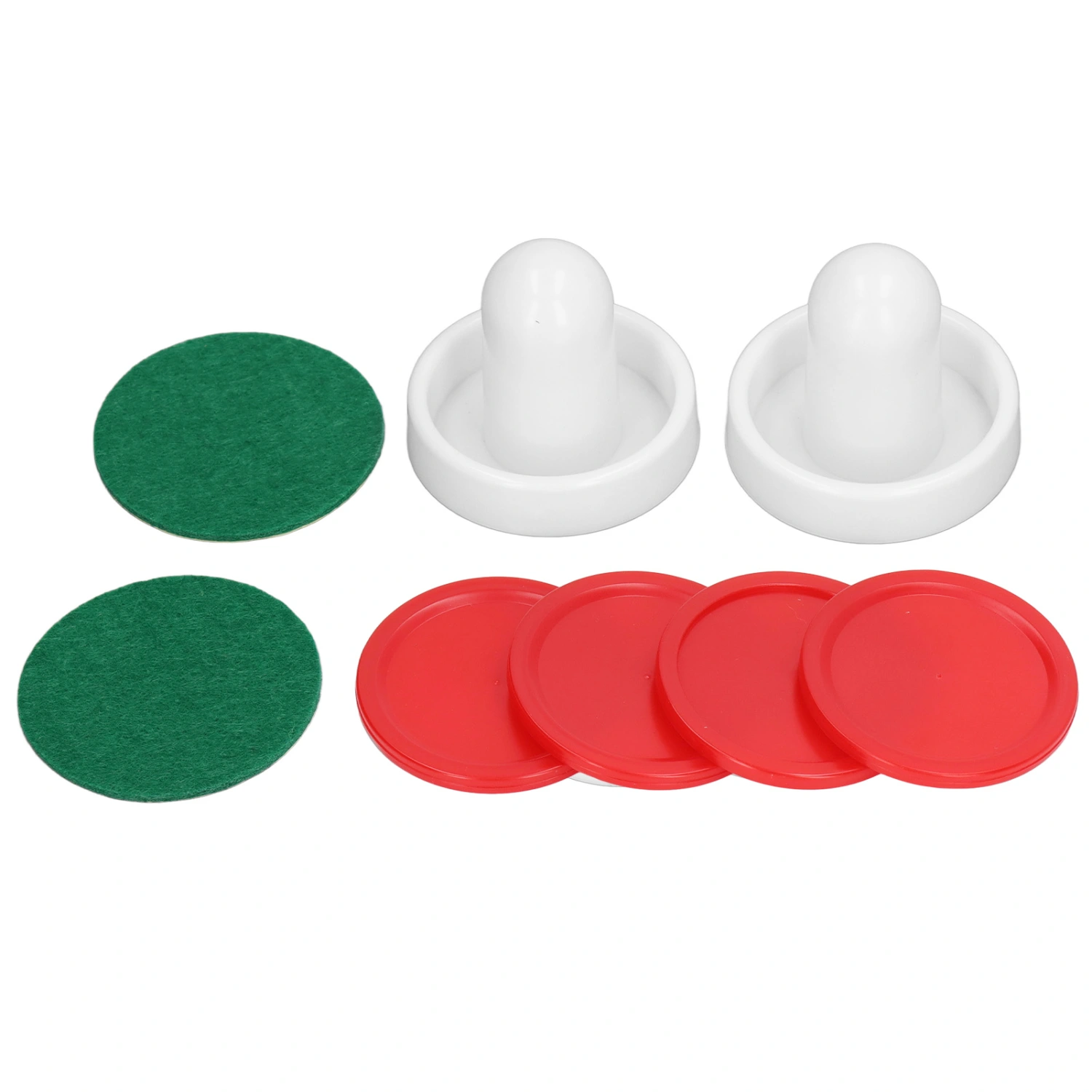 8pcs 60mm Air Hockeys Pusher Accessories High Impact Resistance Long Lasting Table Air Hockeys Accessories Type B