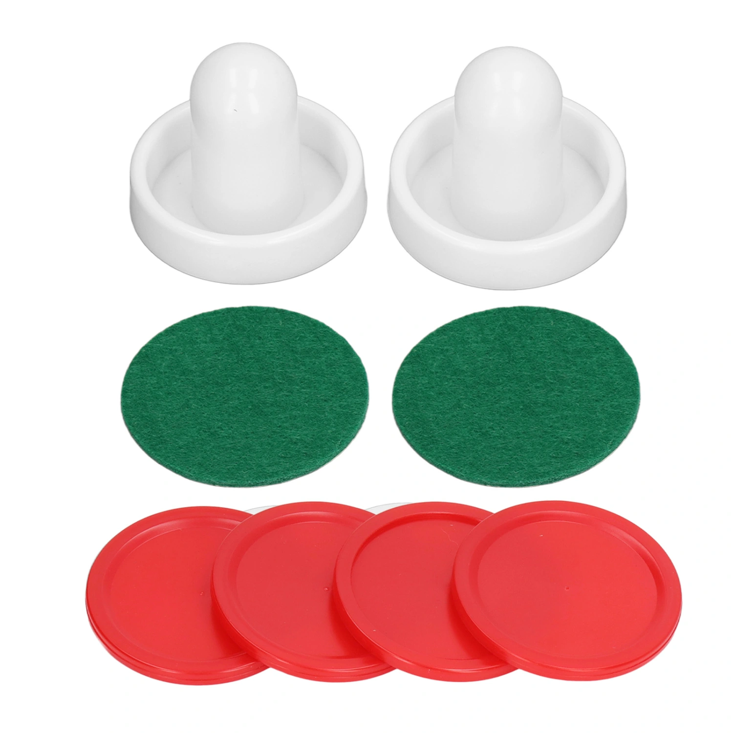 8pcs 60mm Air Hockeys Pusher Accessories High Impact Resistance Long Lasting Table Air Hockeys Accessories Type B