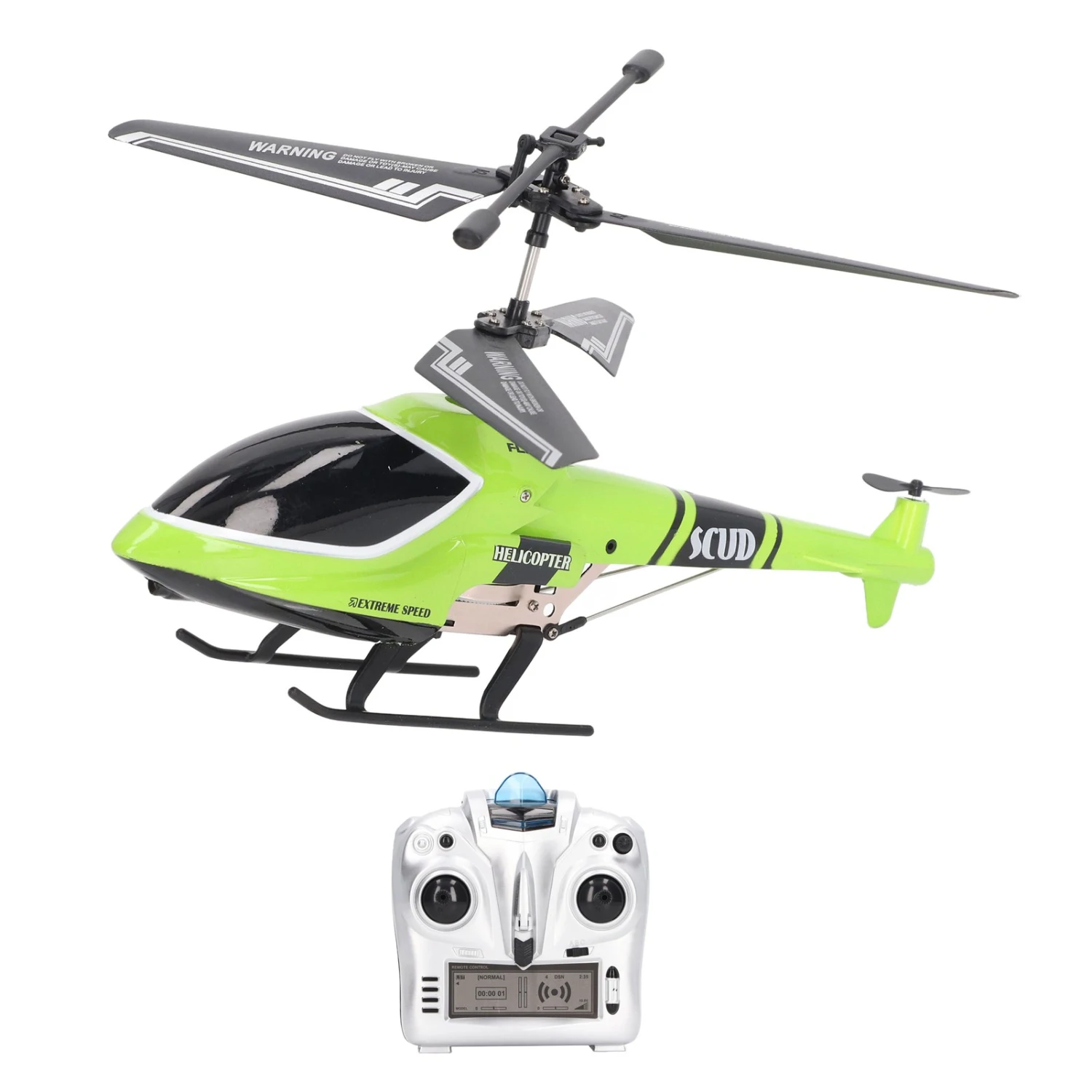 Remote Control Helicopter 2.4G Fixed Height Green Plastic Mini RC Helicopter for Above 14 Years Old