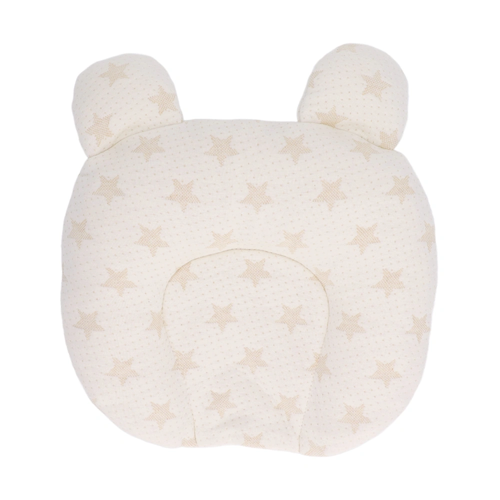 Baby Shaping Pillows Cartoon Prevent Flat Head Breathable Latex Infant Sleep Cushion for 0 to 12 Months Old Baby Pentagram