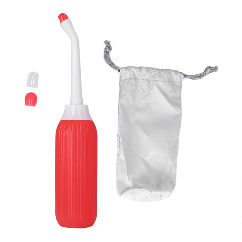 Postpartum Peri Bottle Multipurpose Portable Bidet Sprayer for Hygiene Cleaning Soothing Postpartum Care 500ml Red