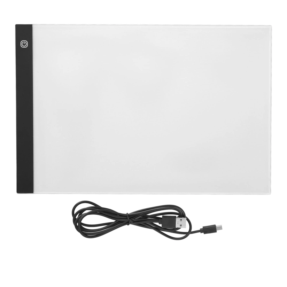 LED Light Box Tracer 3 Level Brightness Soft White Light USB Charging Ultra Thin A3 Tracing Pad for Scrapbooking Embossing