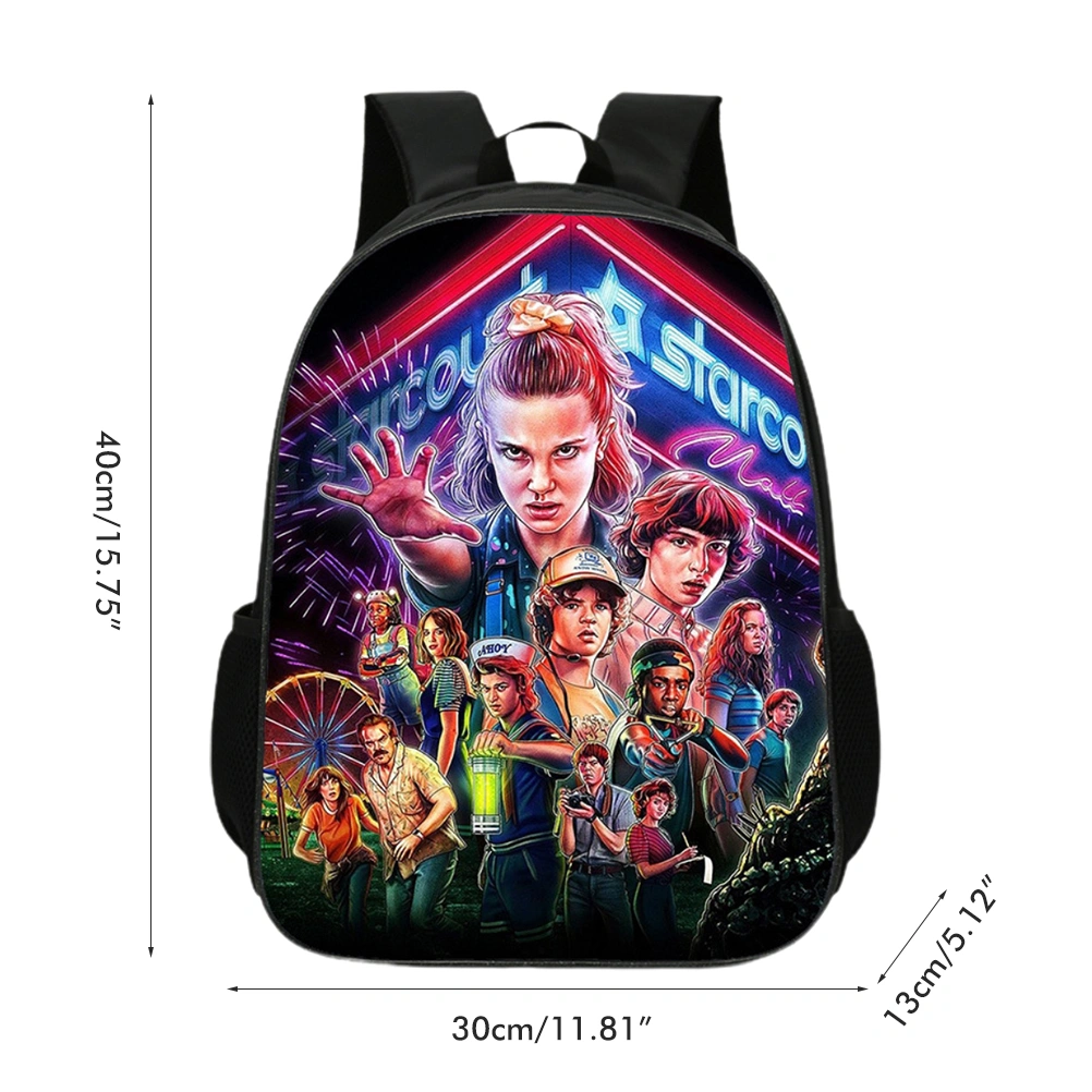 Backpack Cartoon 3D Printing Backpack Bookbag for Kids School Outdoor Travel Camping Picnic