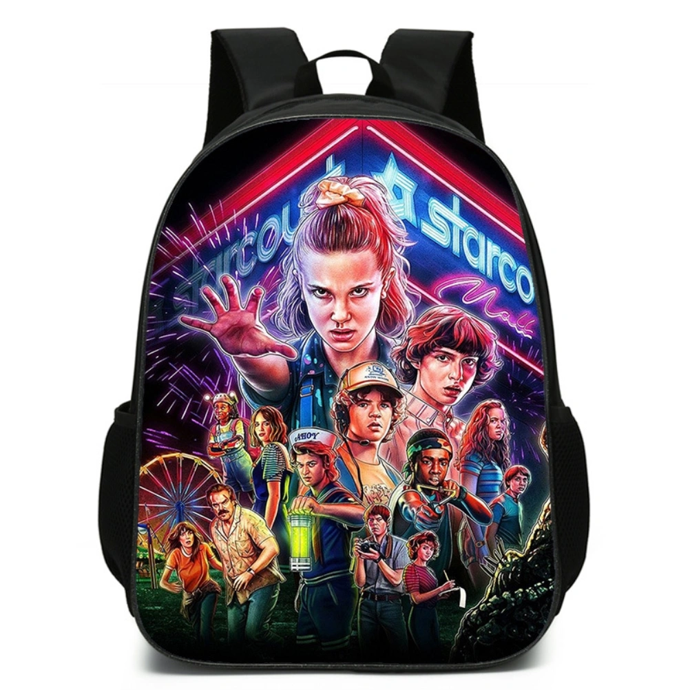 Backpack Cartoon 3D Printing Backpack Bookbag for Kids School Outdoor Travel Camping Picnic