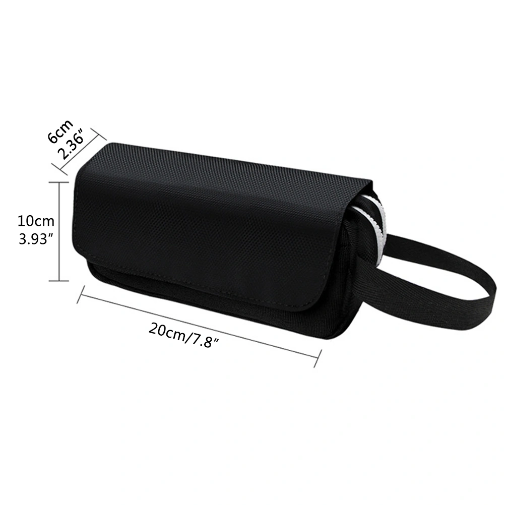 Printed Zipper Pencil Pouch Dual Layer Pencil Case for Boys Girls School Supplies Students Pen Bag