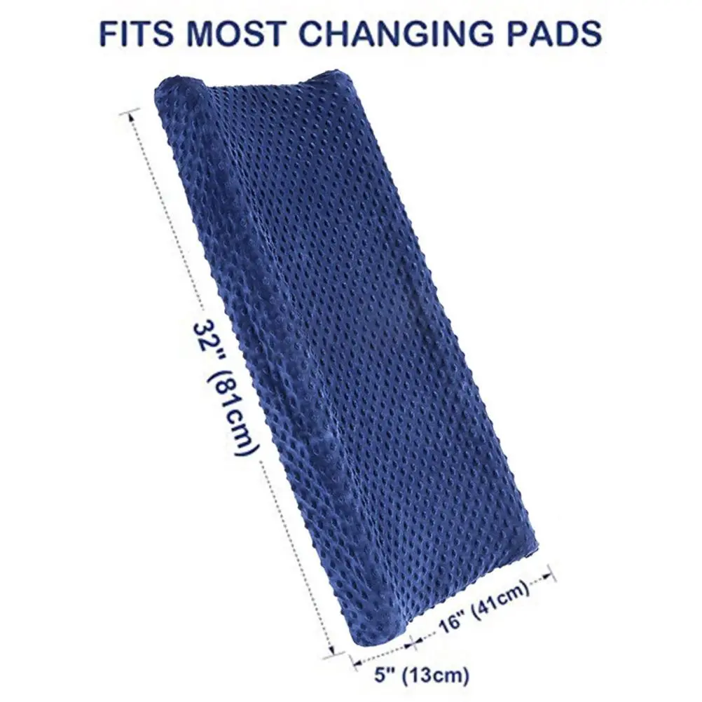 2Pcs Changing Pad Covers Waterproof Baby Changing Table Pad Covers Diaper Changing Pad Covers Detachable Washable Mattress Covers