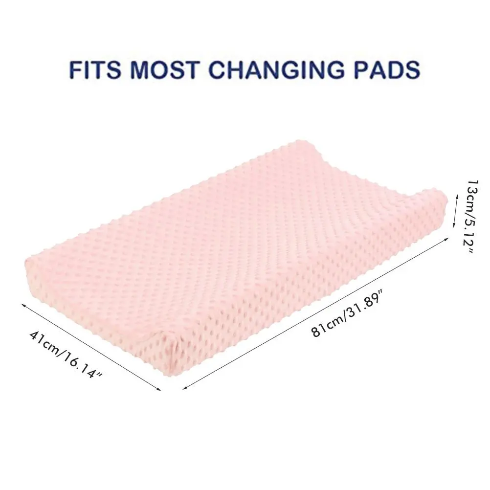 2Pcs Changing Pad Covers Waterproof Baby Changing Table Pad Covers Diaper Changing Pad Covers Detachable Washable Mattress Covers