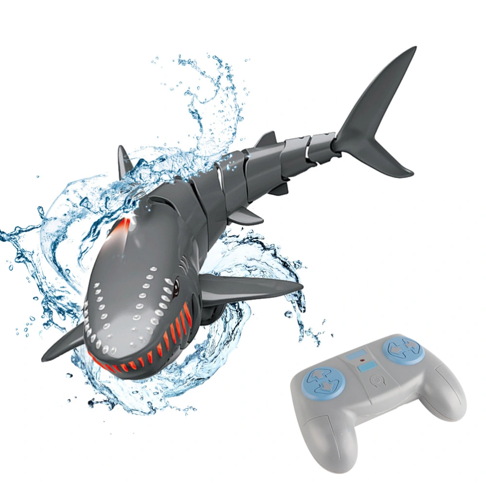 Remote Control Shark Toy 2.4GHZ RC Simulation Shark Toy for Swimming Pool Bathroom Bathtub Water Park Gift for Kids Boys Girls