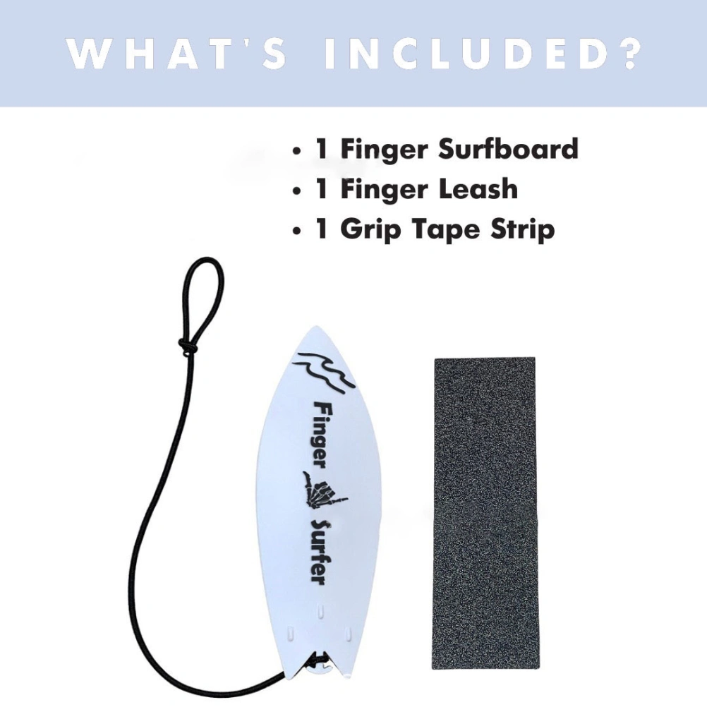 Finger Surfboard Mini Finger Surfboard Toys for Kids Teens Adults Surfers