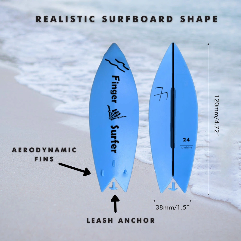 Finger Surfboard Mini Finger Surfboard Toys for Kids Teens Adults Surfers