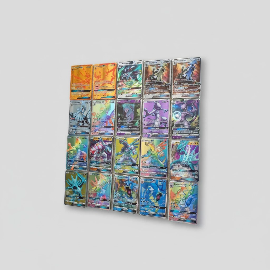 100Pcs Card Set Cartoon Game Card Children TCG Style Card