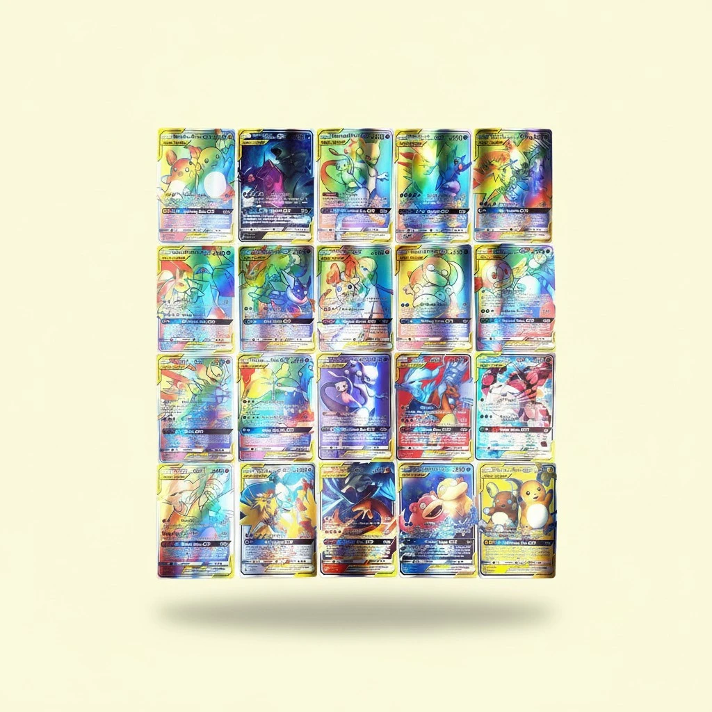 150Pcs Anime Card Set Cartoon Game Card Children GX Trading Cards
