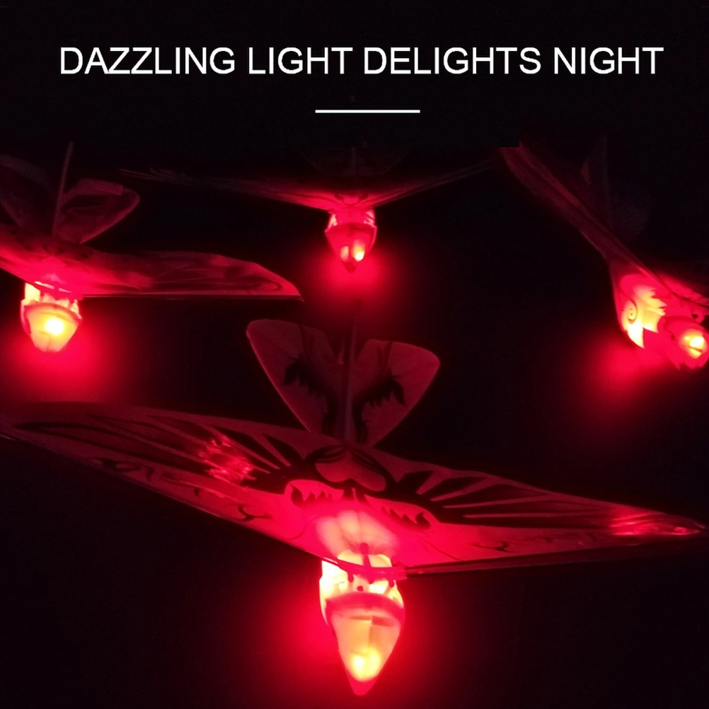 Electronic Drone Flying Birds Remote Control Electronic Bird Lightweight Durable Simulation Luminous Bird Toy for Kids