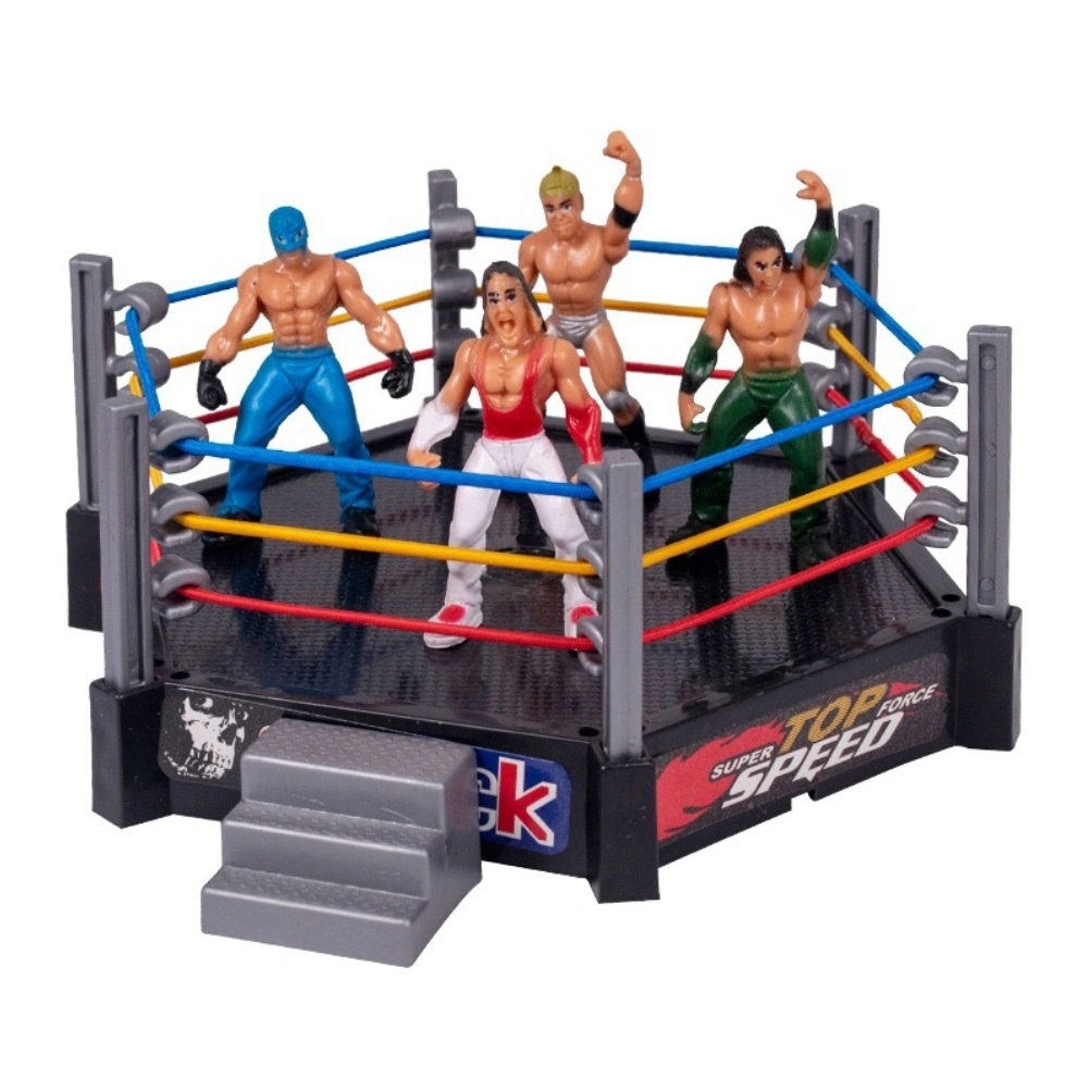 Fighting Toys Wrestling Toys Wrestler Warrior Toys Funny Wrestling Ring Set Kids Toys