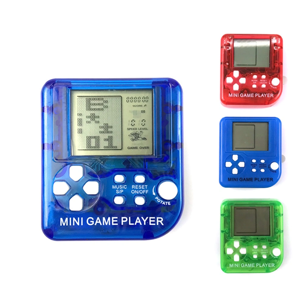 Mini Classical Game Electronic Cyber Machine For Kids Game Keychain Gifts Color Random