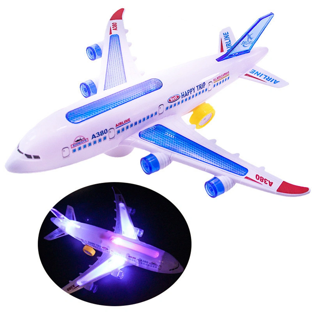 Electric Kids Action Toy Airplane Plane with Lights and Sounds Toy Planes for Boys and Girls