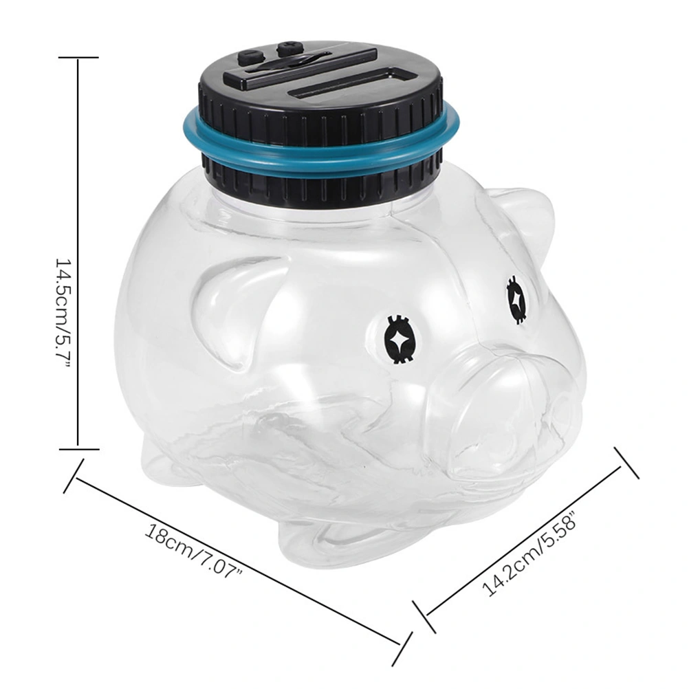 Electronic Piggy Bank Counter Coin Digital LCD Counting Coin Money Saving Box Money Jar Coins Storage Box