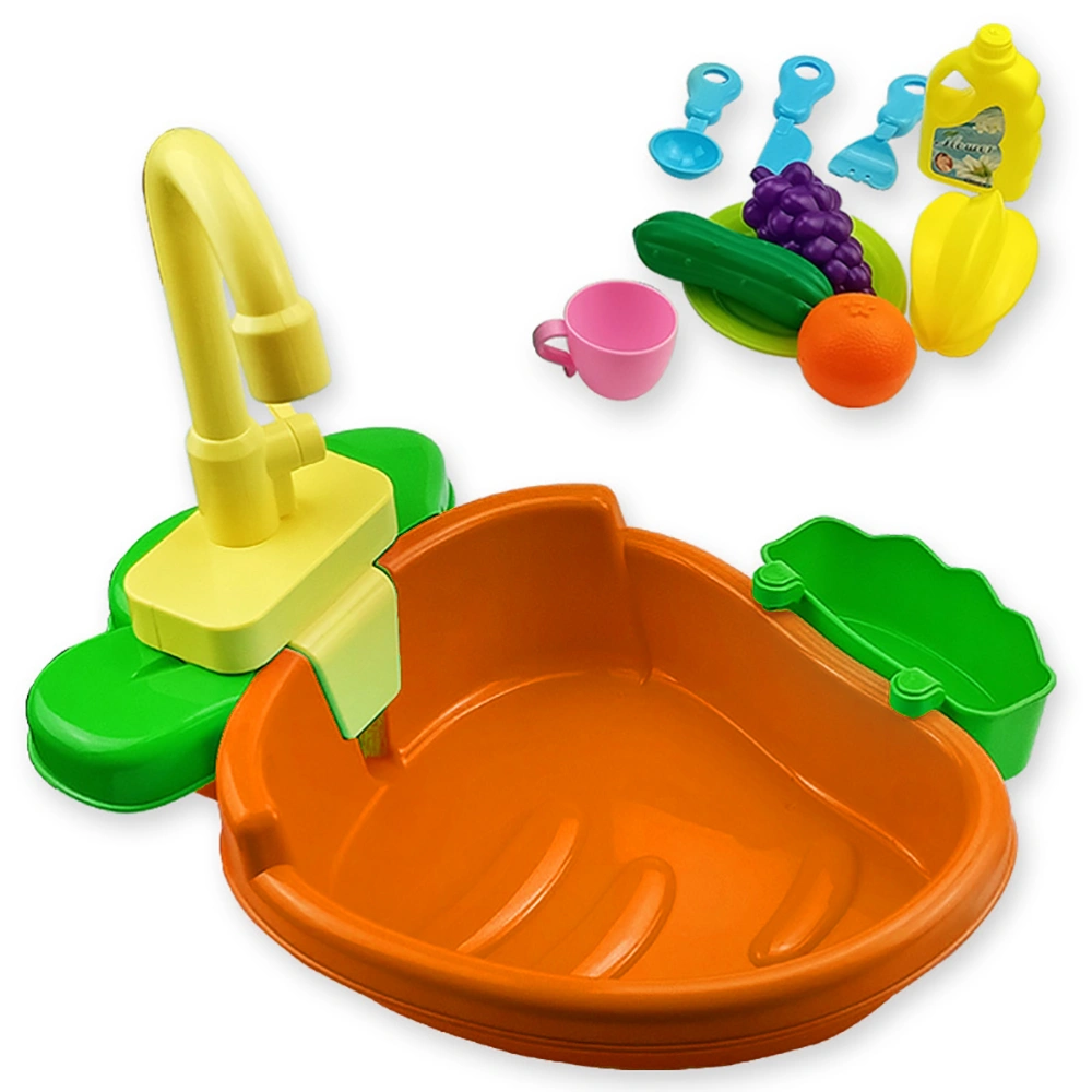 Kitchen Sink Toys Pretend Play Wash Up Kitchen Toys Dishwasher Toys Kitchenware Electric Dishware Set for Boys Girls