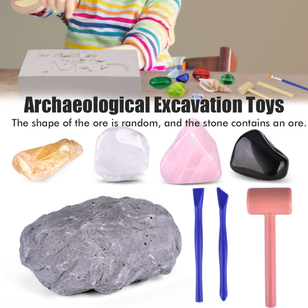 Archaeological Excavation Toys Set Science Educational Toys Funny Crystal Mining Excavation Toys for Kids