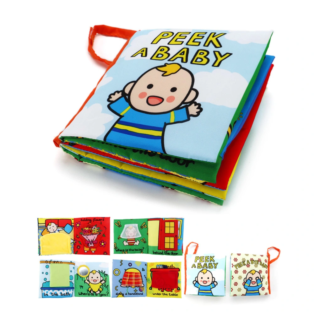 Cloth Books for Babies Soft Tearproof Books Infant Books Early Educational Toys