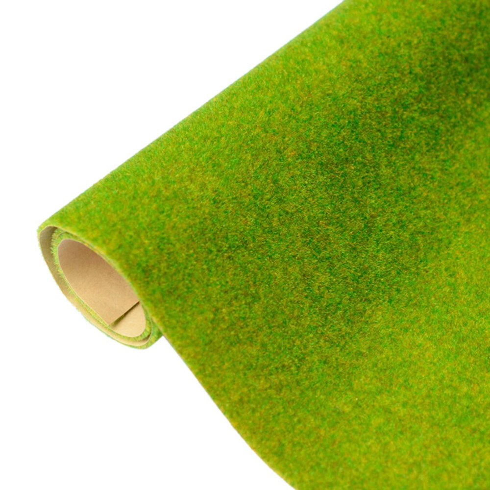 Decorative Artificial Grass Mat Meadow Miniature Garden Construction Grass Mat Decoration 100 x 40 cm