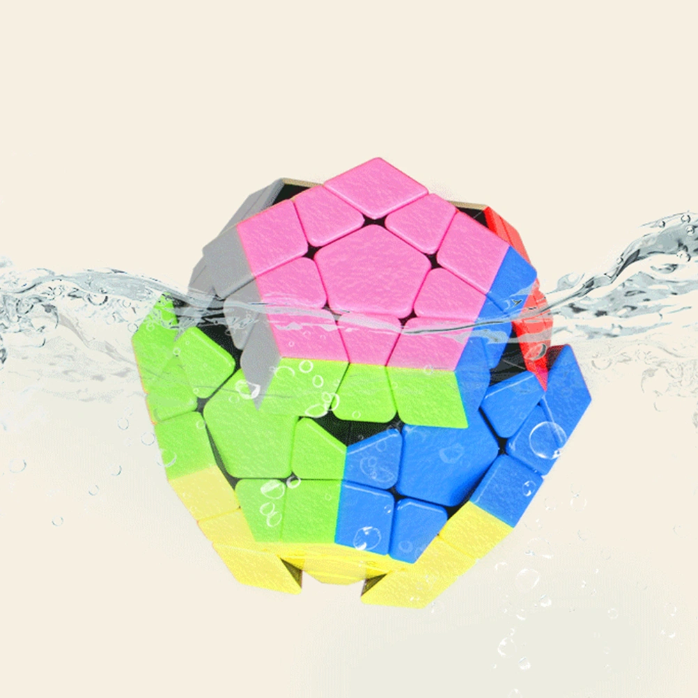 3x3 Stickerless Speed Cube Pentagonal Dodecahedron Speed Cube Puzzle Toy