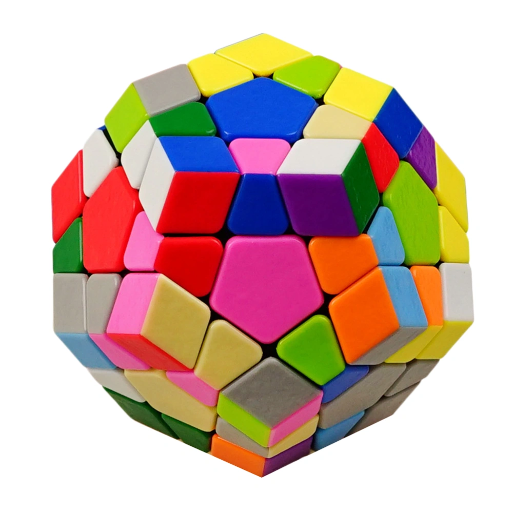 3x3 Stickerless Speed Cube Pentagonal Dodecahedron Speed Cube Puzzle Toy