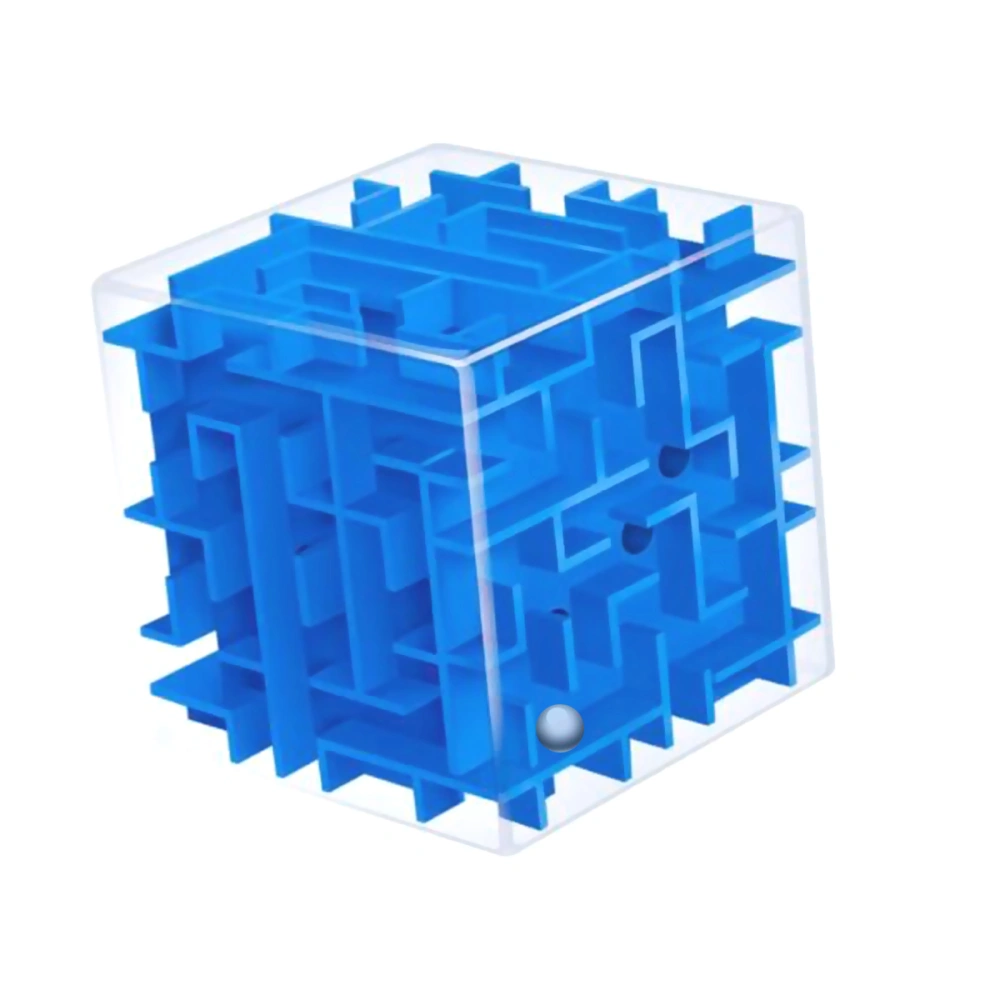 3D Maze Cube Labyrinth Rolling Bead Toys Children Puzzle Game