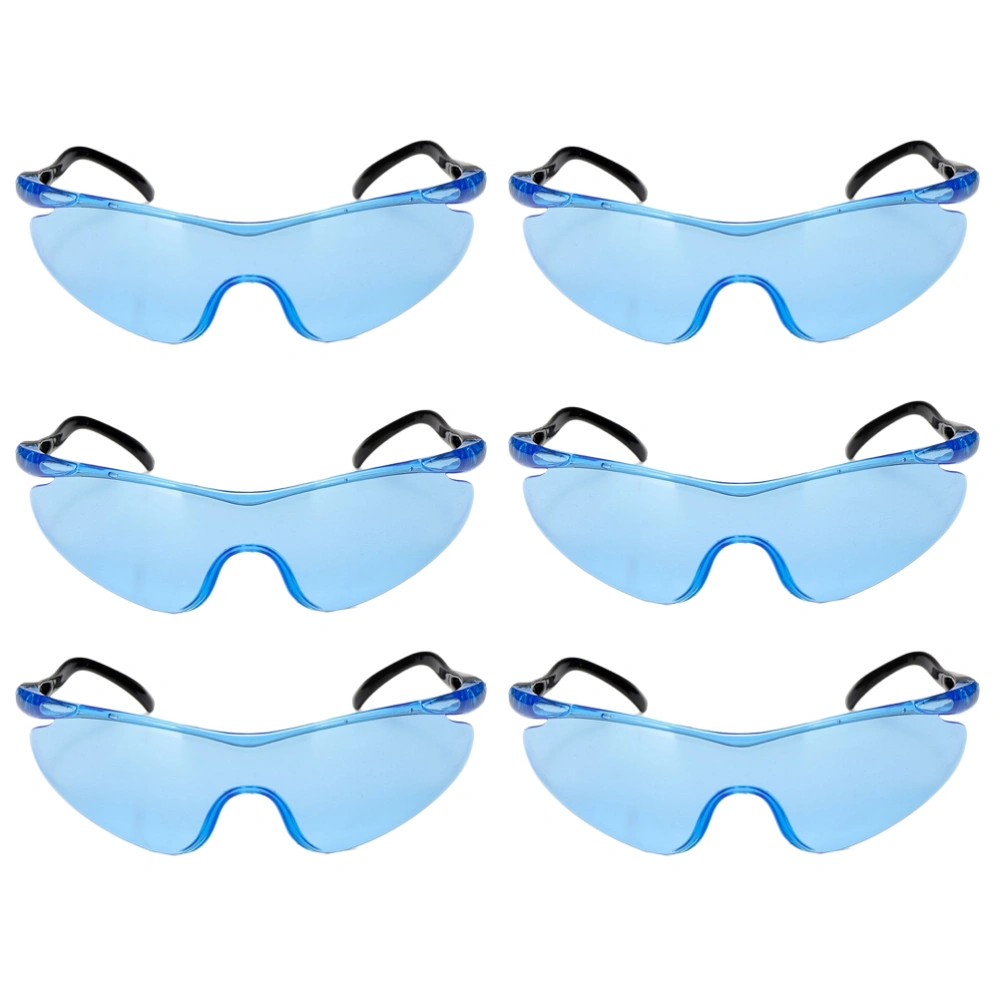 6 Pcs Kids Wearable Outdoor Goggles Eyes Glasses Plastic Lens Eyes Children Kids Gifts