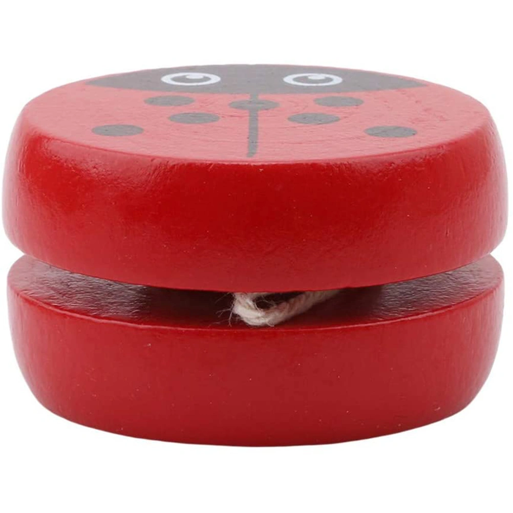 Wooden Yo Yo Toy Cartoon Animal Yo Yo Balls for Kids Birthday Party Preferred Prizes
