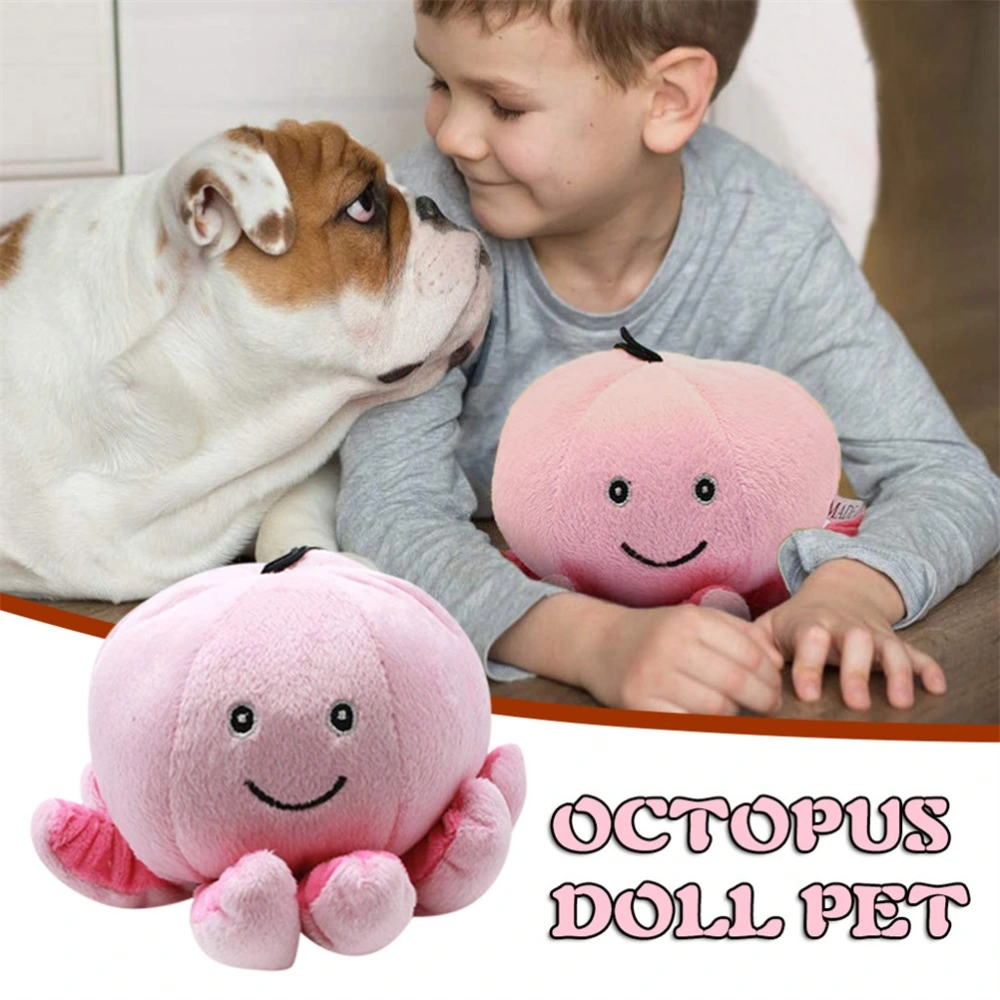 Octopus Doll Pet Sounding Toy Octopus Plush Toy Doll Marine Life Doll Gift for Kids