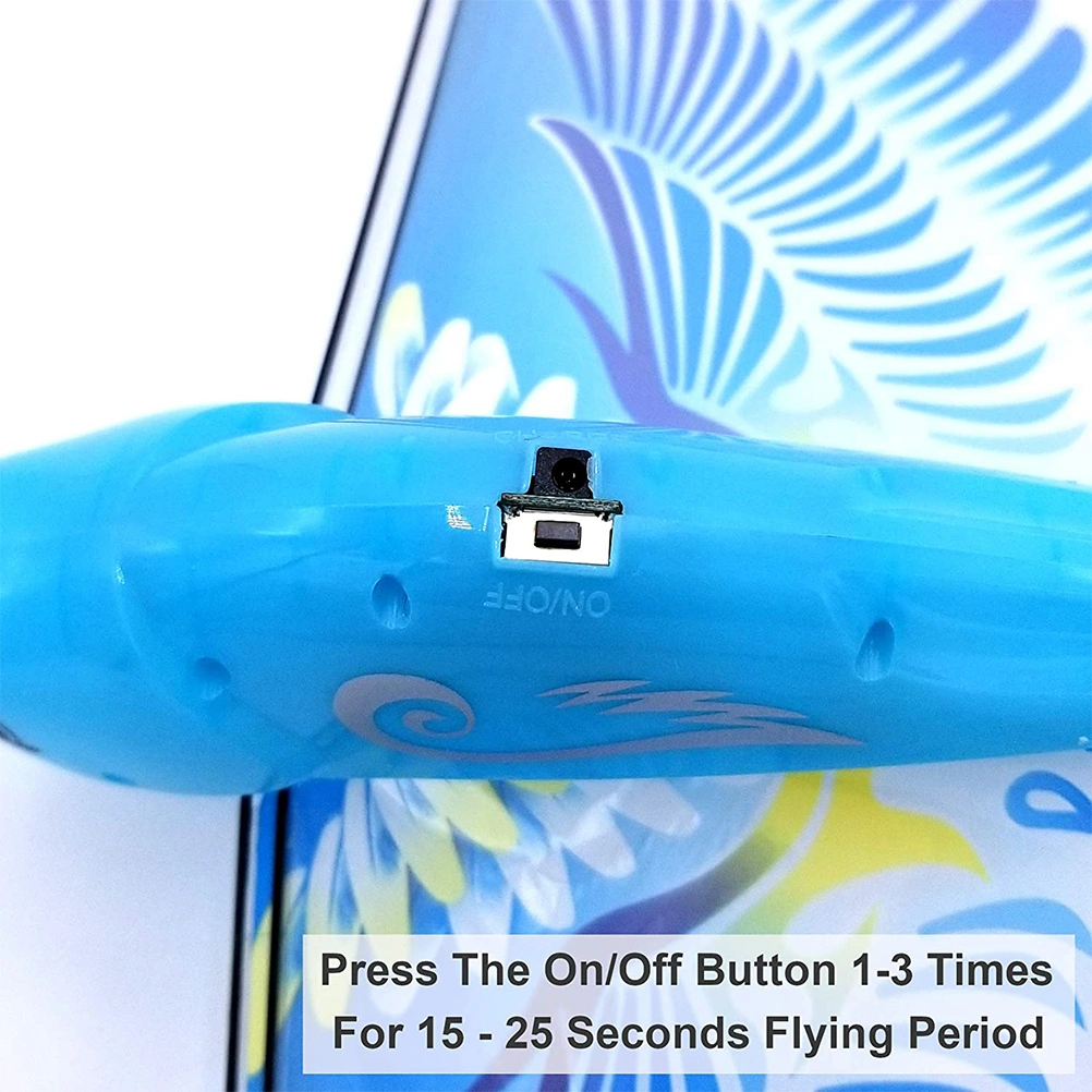 Electronic Drone Flying Birds Remote Control Electronic Bird Lightweight Durable Simulation Luminous Bird Toy for Kids