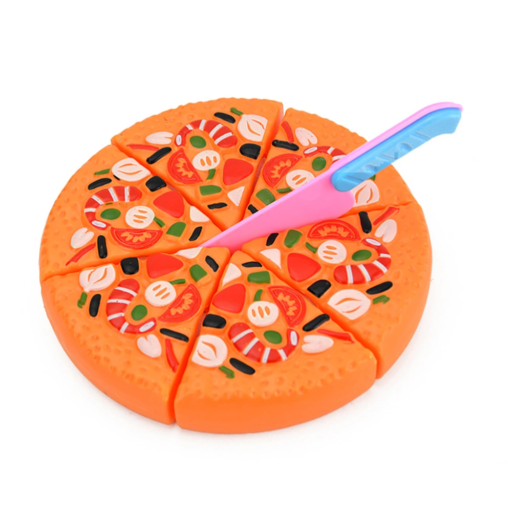 Simulation Pizza Play Toy Pretend Cooking Pizza Food Toys Home Living Learning Gift Role Play Pizza Slices Kids Toys