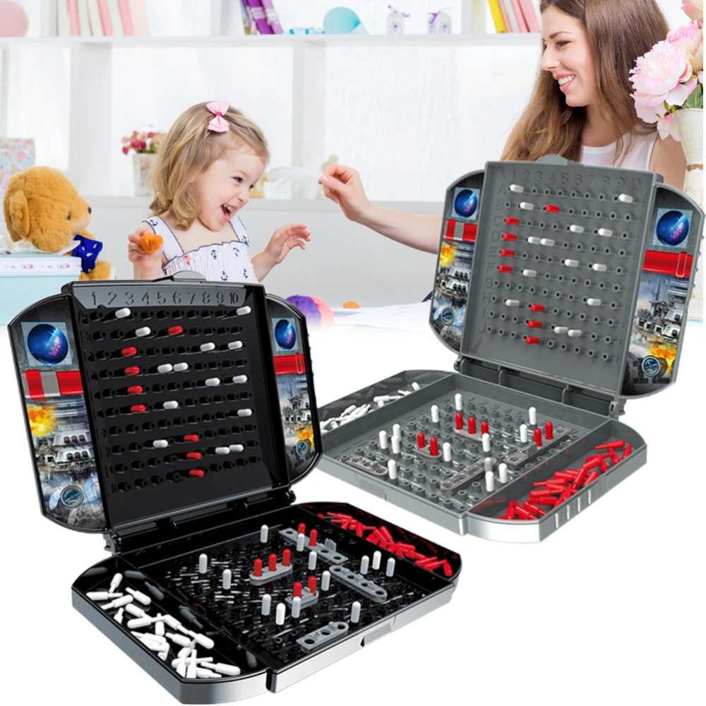 Naval Battle Game Warship Gaming Strategy Board Game Portable Children s Double Battle Toy