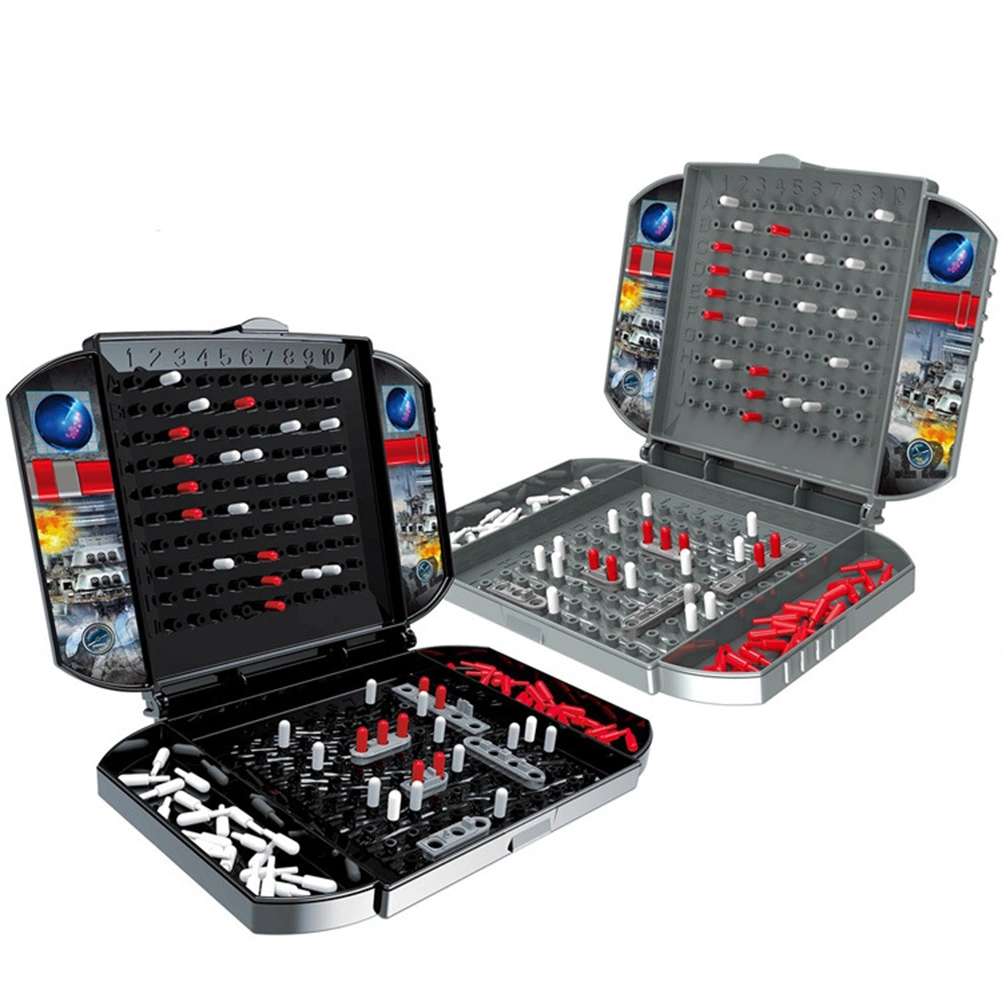 Naval Battle Game Warship Gaming Strategy Board Game Portable Children s Double Battle Toy
